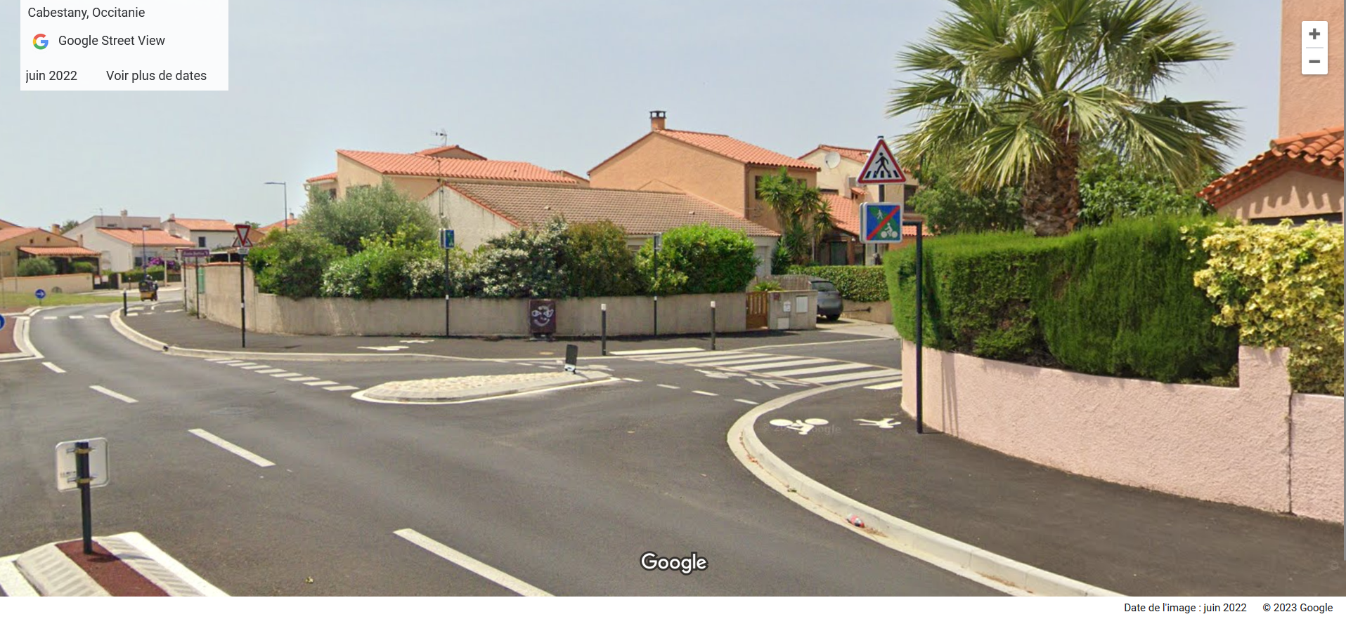 croisement Zay-Maillol, Cabestany